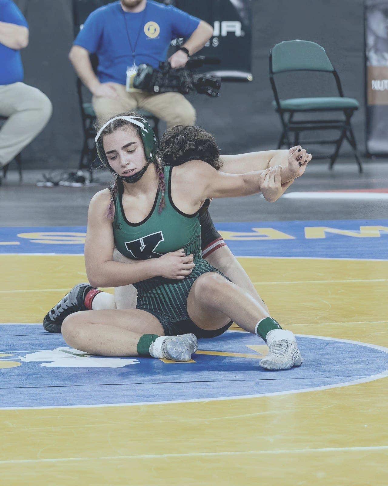 Wrestler works for position at state championship