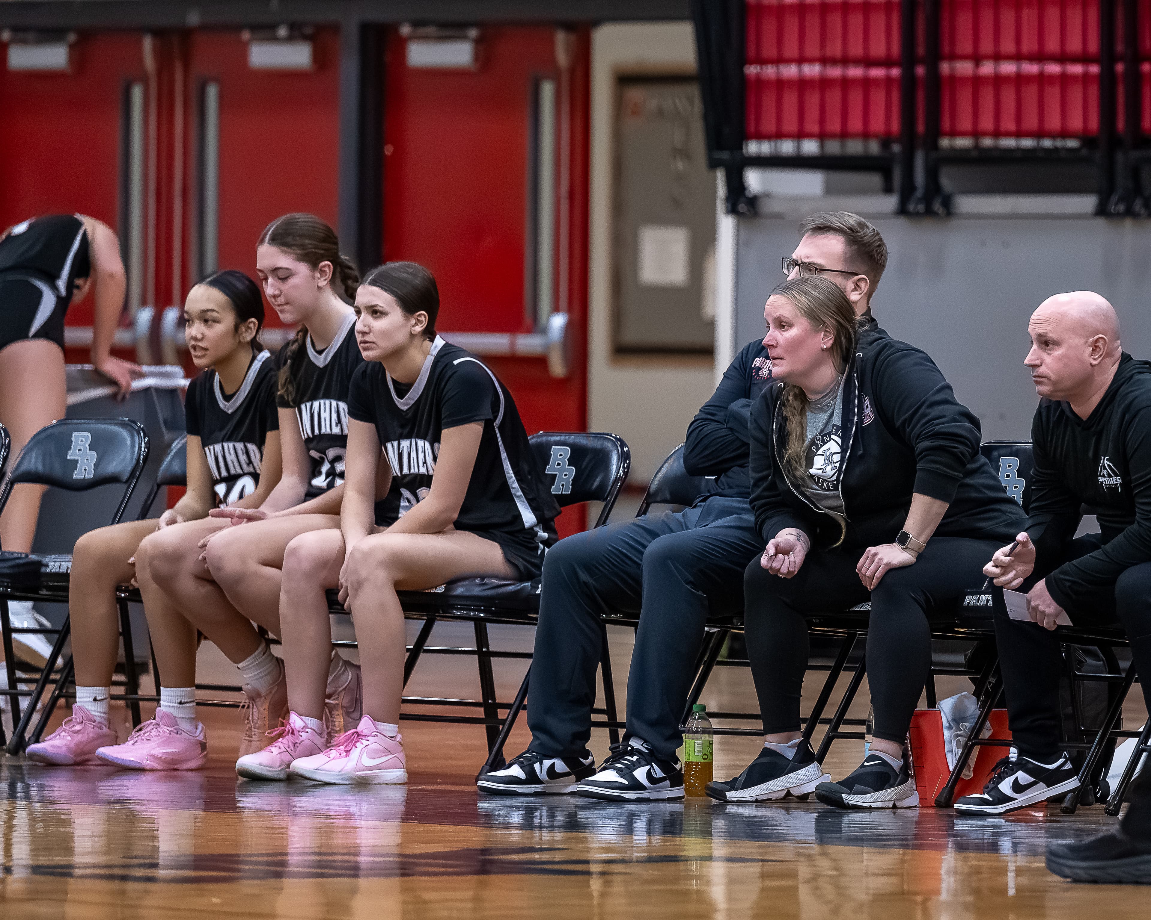 Full-court pressure defense applied