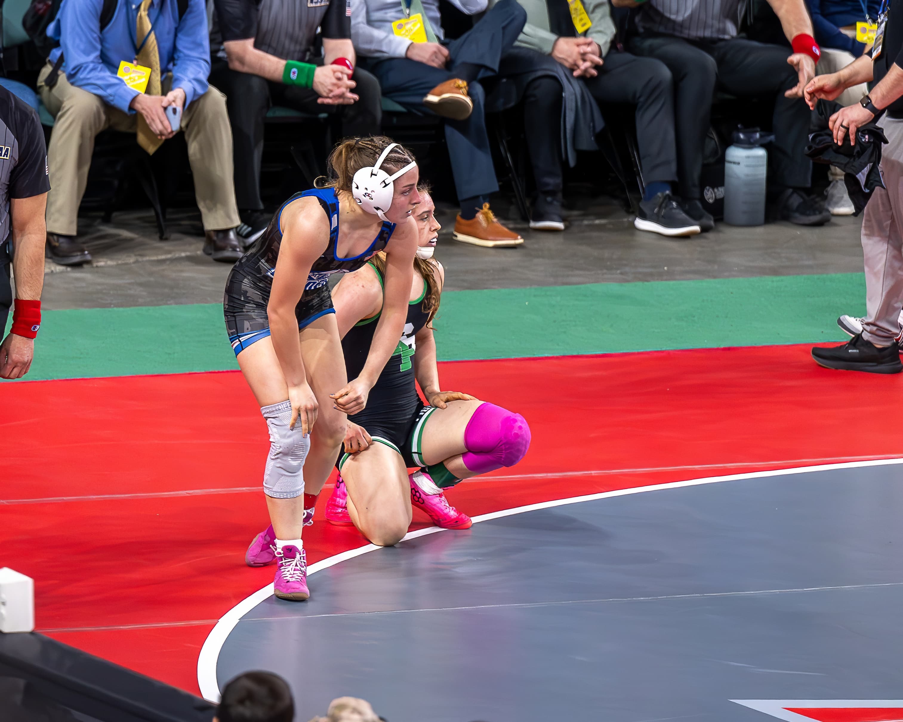 Gymnast at State championships