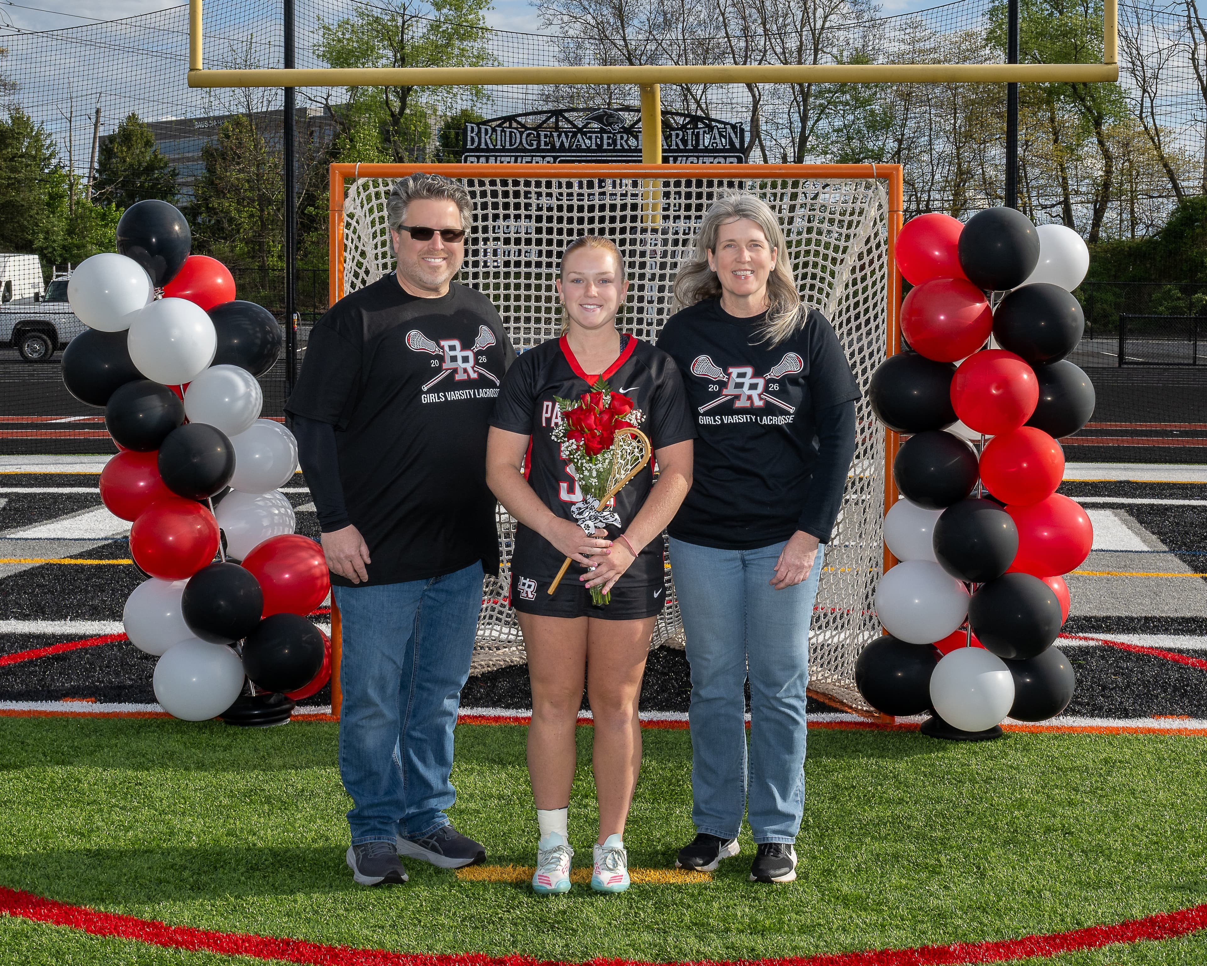 BRHS Girls Lax vs RFH — game action